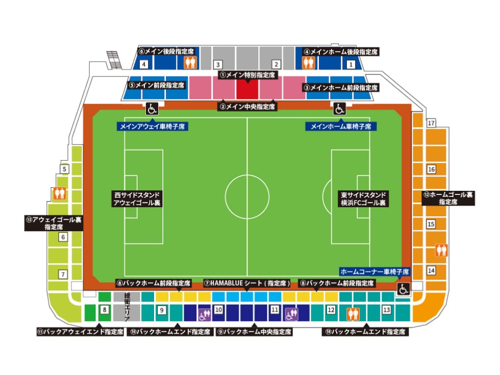 スタジアムマップ